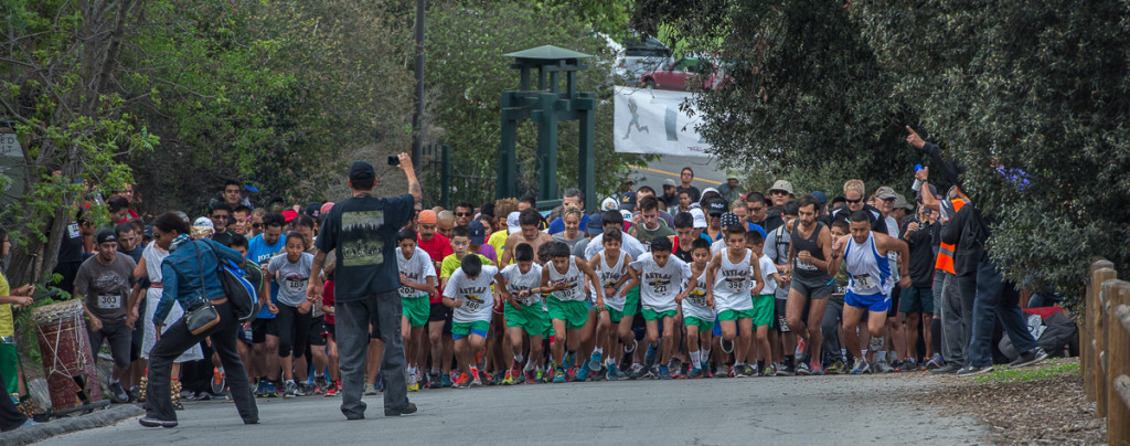 4-Mile Hill Challenge Start